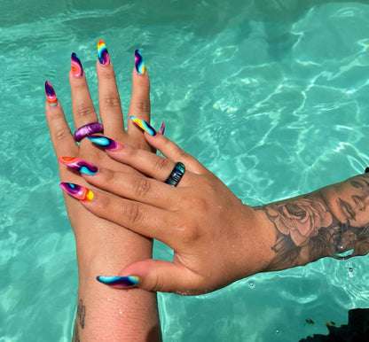 PURPLE MOOD SWINGS RING