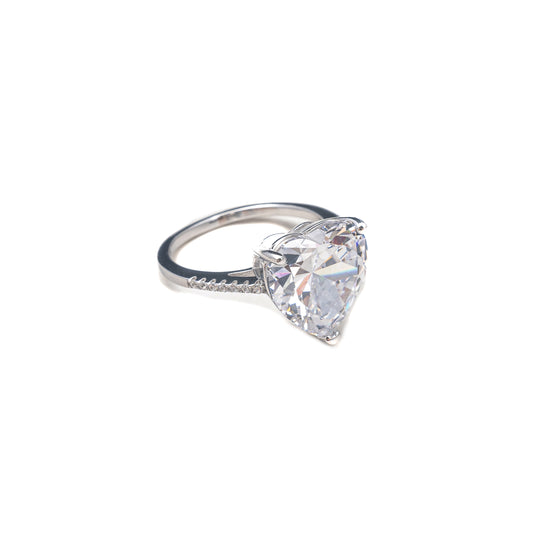 GLACIER HEART RING
