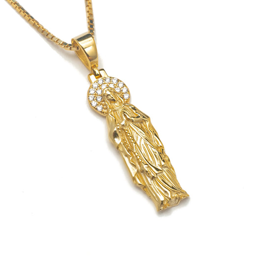 MINI VIRGIN MARY NECKLACE