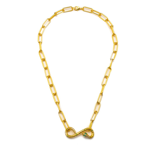 CLEOPATRA CURB LINK NECKLACE