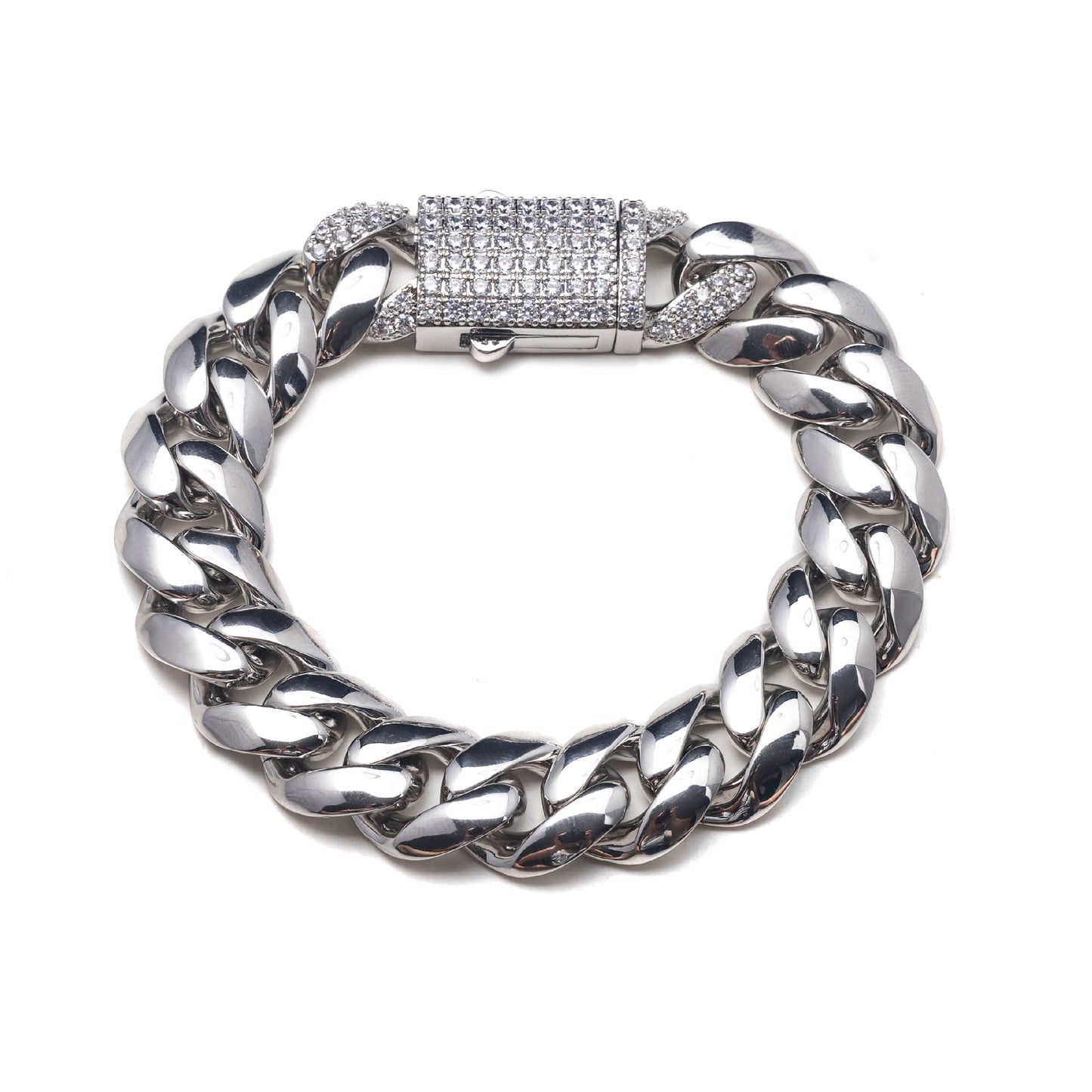 LUX CUBAN LINK BRACELET