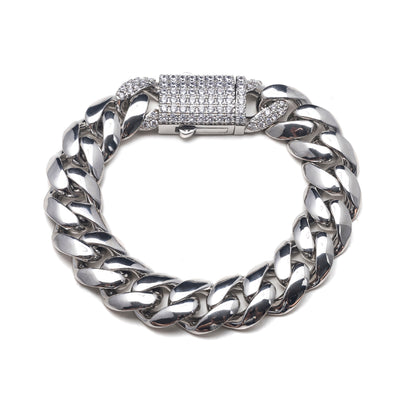 LUX CUBAN LINK BRACELET