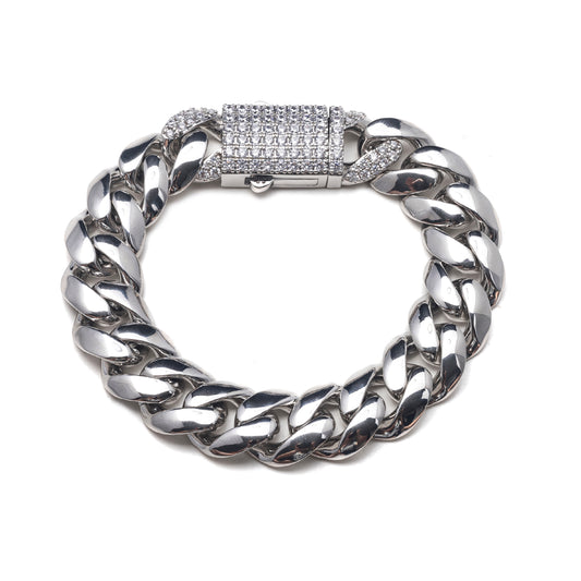 LUX CUBAN LINK BRACELET