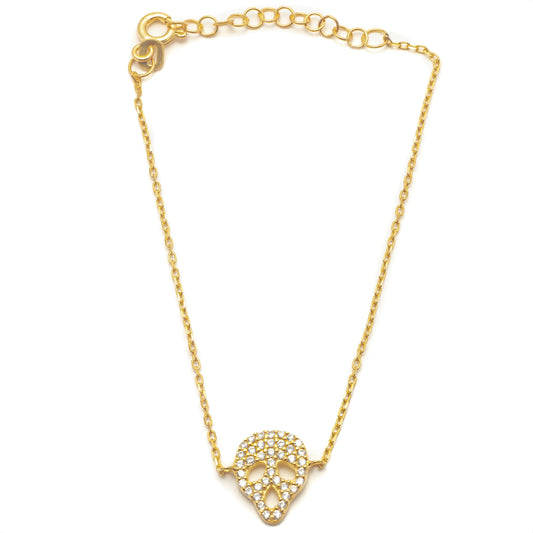 DAINTY SKULL BRACELET