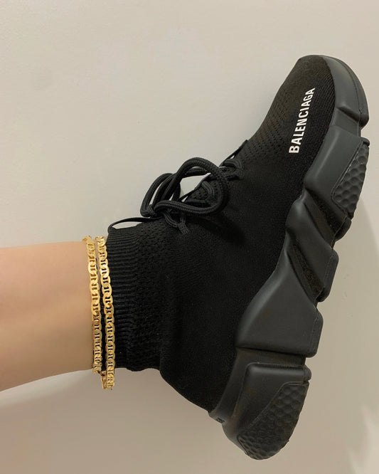 GLOSSY MARINER LINK ANKLET