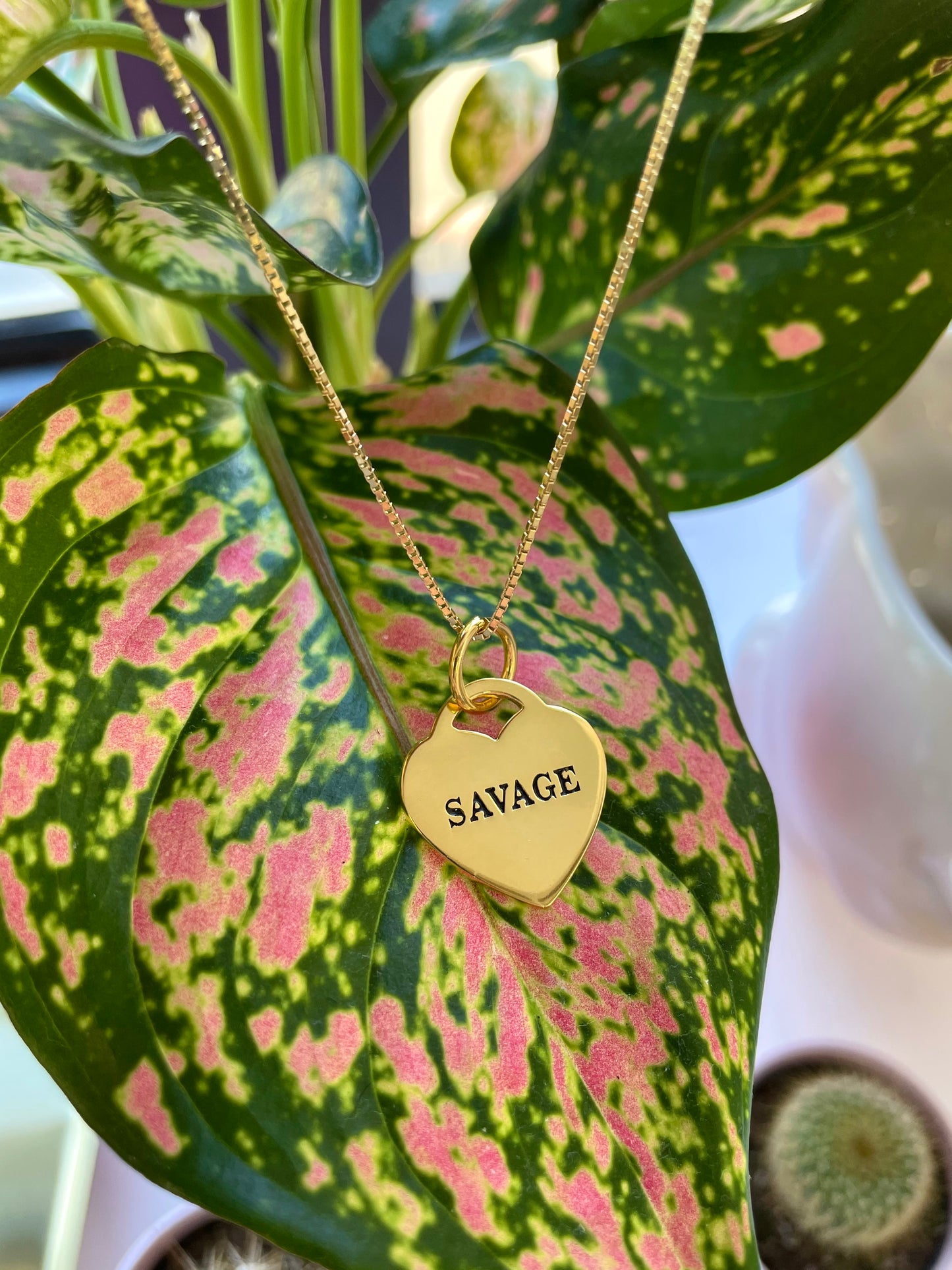 SAVAGE HEART NECKLACE