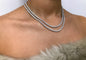 GALORE CRYSTAL TENNIS NECKLACE